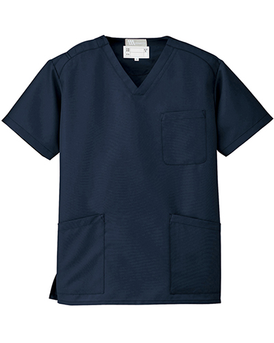 [ルミエール] Lumiere 【格安スクラブ／医療白衣】男女兼用 スクラブ 861405 （ダークネイビー）