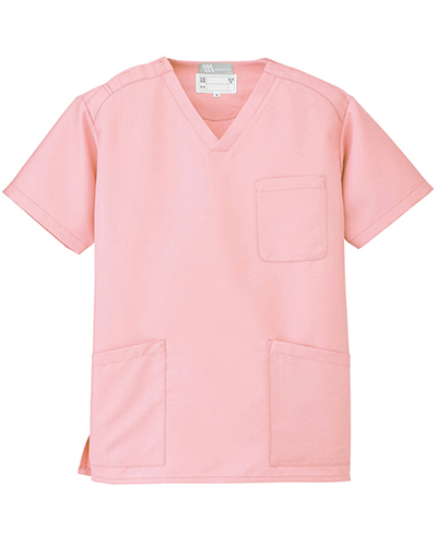 [ルミエール] Lumiere 【格安スクラブ／医療白衣】男女兼用 スクラブ 861405 （ピーチ）