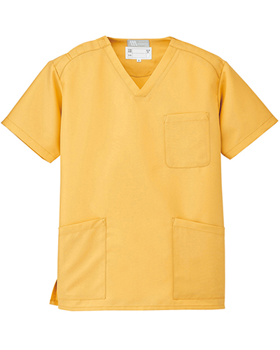 [ルミエール] Lumiere 【格安スクラブ／医療白衣】男女兼用 スクラブ 861405 （サンオレンジ）