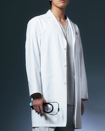 [オンワード] ONWARD 【上質でシルエットが美しいドクターコート】 男性用 ドクターコート CO-6007 （オフホワイト）