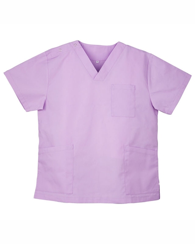 [ディーフェイズ] D-PHASE 【価格もうれしい男女問わず着こなせるスクラブ】 男女兼用 スクラブ DS-2001 （イングリッシュラベンダー）