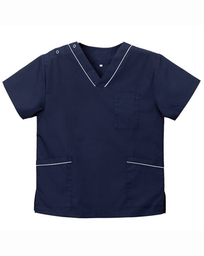 [ディーフェイズ] D-PHASE 【価格もうれしい男女問わず着こなせるスクラブ】 男女兼用 スクラブ DS-2001 （インディゴフレッシュ）