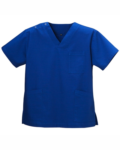 [ディーフェイズ] D-PHASE 【価格もうれしい男女問わず着こなせるスクラブ】 男女兼用 スクラブ DS-2001 （ロイヤルブルー）