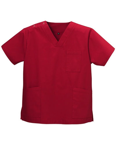 [ディーフェイズ] D-PHASE 【価格もうれしい男女問わず着こなせるスクラブ】 男女兼用 スクラブ DS-2001 （ヴィンテージワイン）