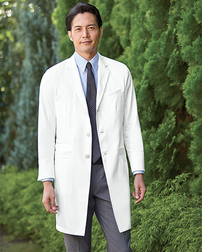 [カゼン] KAZEN 【BIANCA BY KAZEN こだわりの白を使用した診察衣】 メンズ 診察衣 KZN210-10 （ホワイト）