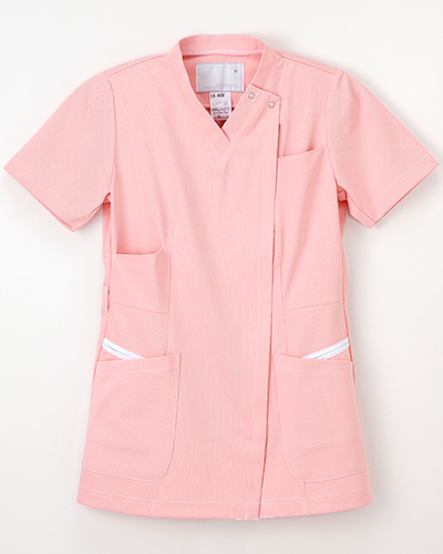 [ナガイレーベン] NAGAILEBEN 【スクラブとチュニックを融合した新しいスクラブ】 女性用スクラブ LX-4052（ピンク）