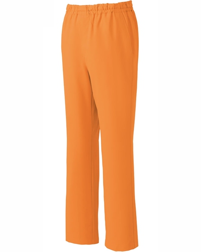 [ミズノ] MIZUNO 【制菌／透防止／制電／医療／白衣】 男女兼用 スクラブパンツ MZ-0019 （オレンジ）