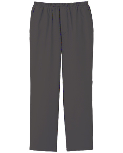 [ミズノ] MIZUNO 【制菌／透防止／制電／医療／白衣】 男女兼用 スクラブパンツ MZ-0019 （チャコールグレー）