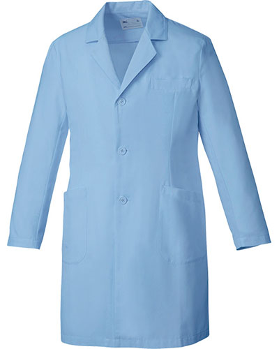 [ミズノ] MIZUNO 【動きやすくスタンダードなドクターコート】 メンズ　ドクターコート MZ-0176  （サックス）