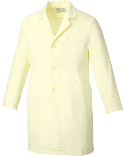 [ミズノ] MIZUNO 【動きやすくスタンダードなドクターコート】 メンズ　ドクターコート MZ-0176  （イエロー）