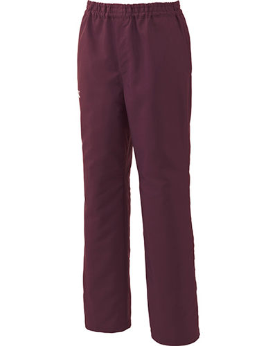 [ミズノ] MIZUNO 【抗ウイルス作用を備えたスクラブパンツ】 男女兼用 スクラブパンツ MZ-0232 （ワイン）