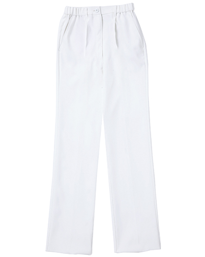 [リゼルヴァ]  RISERVA 【医療用パンツ／ナチュラルシルエット】 女性用 パンツ R7441P （ホワイト）