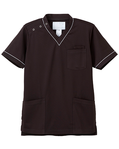 ナガイレーベン Nagaileben 冷んやりとした肌触りが心地よい接触冷感スクラブ 男女兼用スクラブ Rf 5032 ネイビー メディカルウェアジャパン