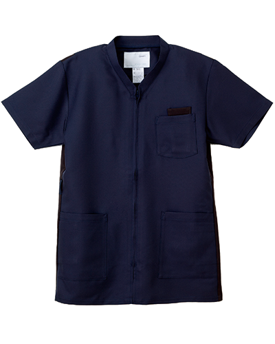 ナガイレーベン] NAGAILEBEN 【着やすい前ファスナー開きのスクラブ