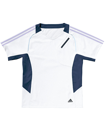 [アディダス] adidas 【スポーツ素材でどんな動きも軽快なスクラブ】 男女兼用 スクラブ SMS111-10 （ホワイト）
