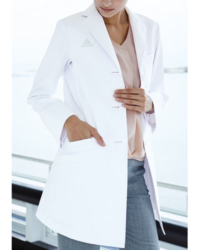 [アディダス] adidas 【革新的に動きにフィットするドクターコート】 レディース ドクターコート SMS201-10 （ホワイト）