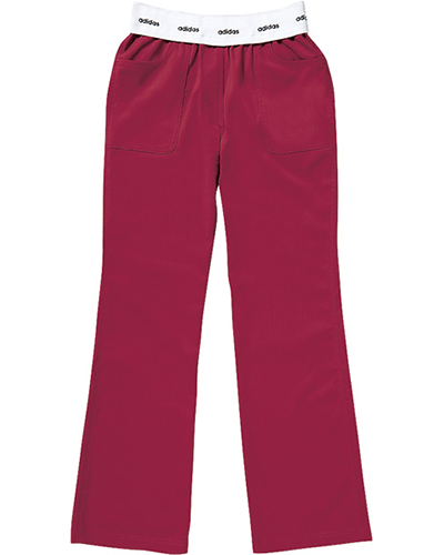 [アディダス] adidas 【吸汗速乾性とストレッチ性に優れた医療パンツ】 レディース パンツ SMS406-15 （ボルドー）