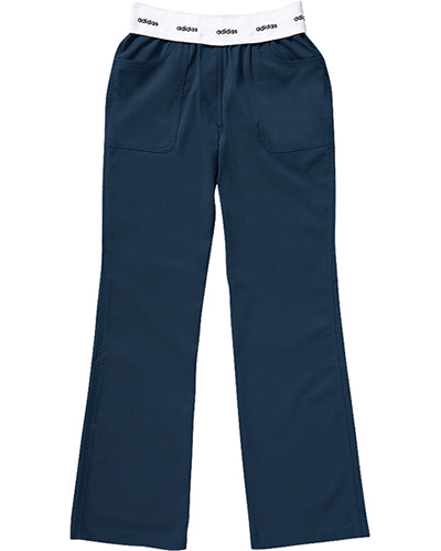 [アディダス] adidas 【吸汗速乾性とストレッチ性に優れた医療パンツ】 レディース パンツ SMS406-18 （ネイビー）＜廃番色＞