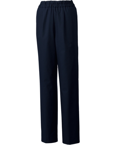 [ユナイト] UNITE 【丈夫さを備えた光沢感のある上品なパンツ】 女性用 スクラブパンツ UN-0072 （ダークネイビー）