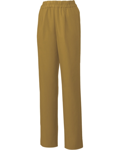 [ユナイト] UNITE 【丈夫さを備えた光沢感のある上品なパンツ】 女性用 スクラブパンツ UN-0072 （シナモンベージュ）