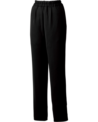 [ユナイト] UNITE 【現場の声から生まれた疲れにくいストレッチ性能のニット素材】 女性用 スクラブパンツ UN-0076 （ブラック）