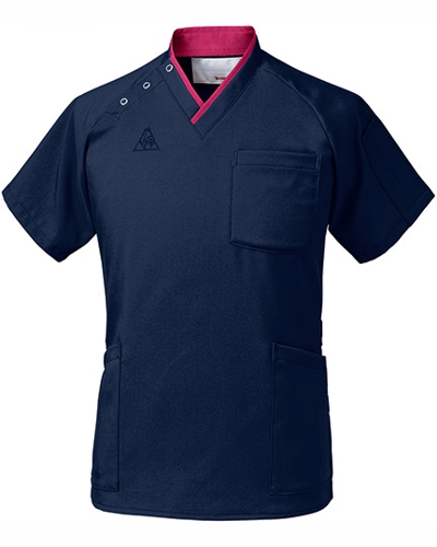 [ルコックスポルティフ] le coq sportif 【WEB限定商品】 男女兼用 スクラブ UQM1531（ネイビー）