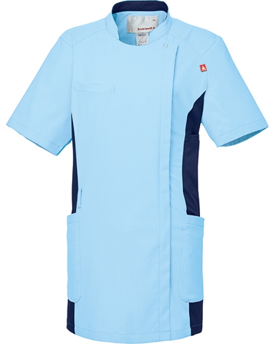 [ルコックスポルティフ] le coq sportif 【スタンドカラーが印象的なジャケット】 女性用 バイカラージャケット UQW1049（アクア）