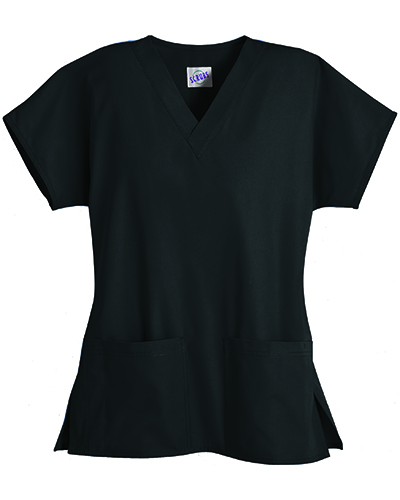 スクラブス S C R U B S 耐久性を備えた綿100 スクラブ 男女兼用 2ポケットスクラブ Z12 ネイビー メディカルウェアジャパン