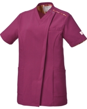 ピンク　モンステラ柄　南国　スクラブ　新品未使用 コンフォート ゼブラ柄 SLP18620 - 婦人靴のサロンドグレー