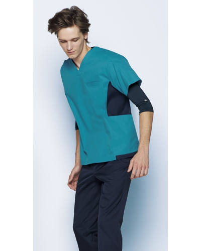 ミズノ] MIZUNO 【制菌／制電／ストレッチ／工業洗濯／スマホポケット