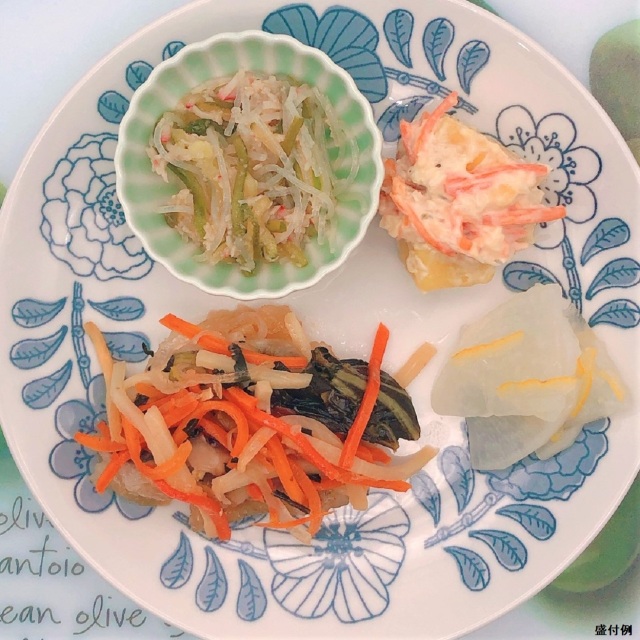 バランス健康食：白身魚の南蛮漬けセットC