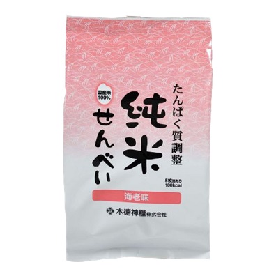 純米せんべい 海老味 （65ｇ）