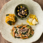 カロリー制限食：ニラ玉炒めセットJ