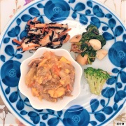 塩分制限食：牛肉と舞茸の卵とじセットI