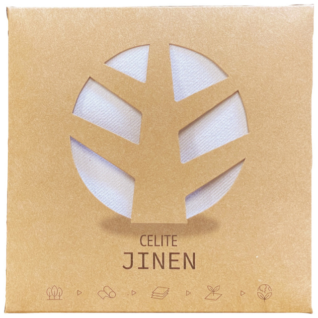 自然から生まれ自然に還る、天然木パルプで作られたクロス「セリートJINEN」