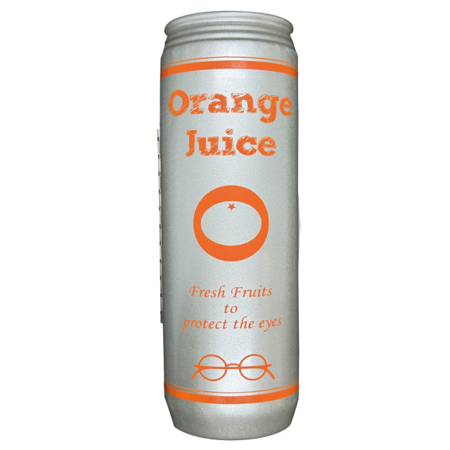 アルミ缶みたいなメガネ（眼鏡）ケース A-140メガネ缶 メガネケース