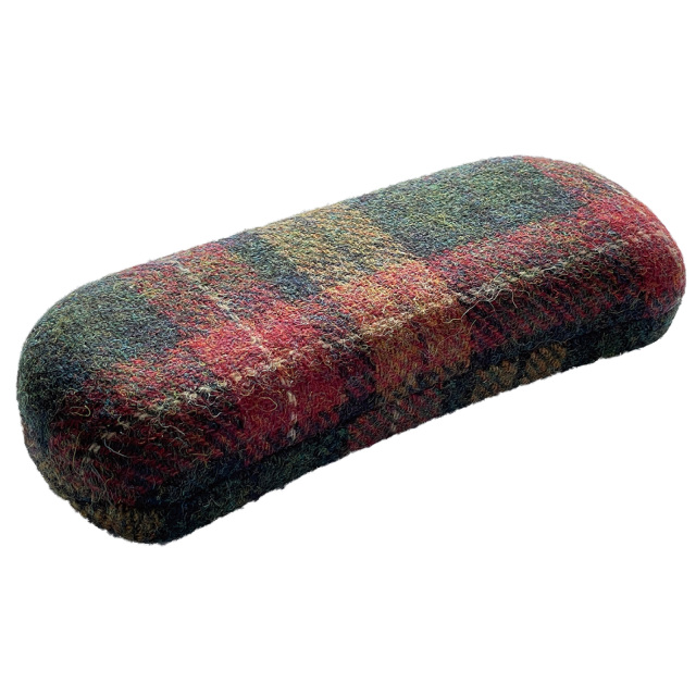 伝統的なタータンチェック柄の眼鏡ケース（メガネケース）「A-164 ピーターマッカーサーケ ース＆ポーチ」