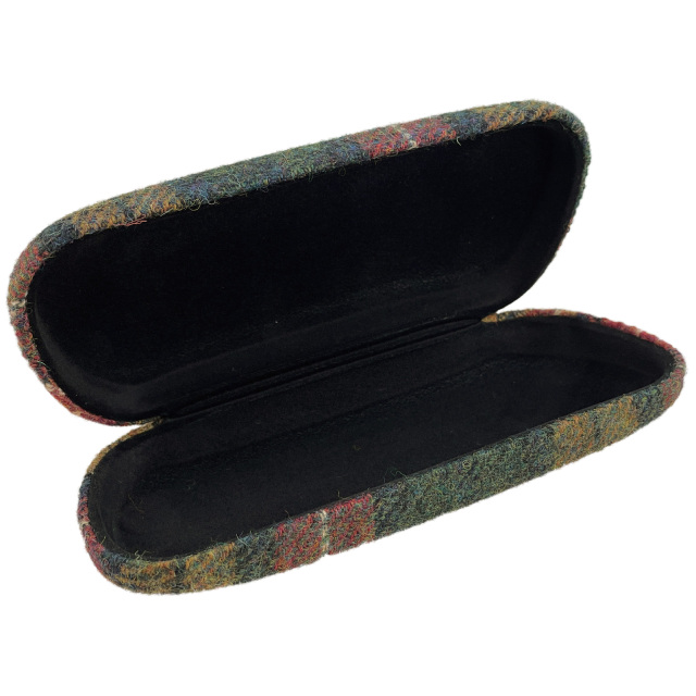 伝統的なタータンチェック柄の眼鏡ケース（メガネケース）「A-165 ピーターマッカーサーケ ース＆ポーチ」