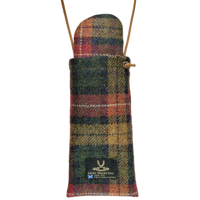 伝統的なタータンチェック柄の眼鏡ケース（メガネケース）「A-165