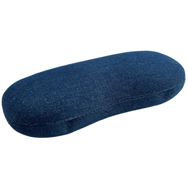 持ちやすくて開けやすい眼鏡ケース（メガネケース）　A-215「ベイスデニム」