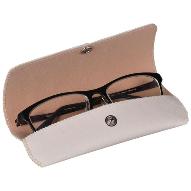 ポップな感じがかわいいソフトメガネケース（眼鏡ケース） C-32「ブルーベルポップ」