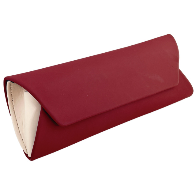 【極美品】GANZO マエストロ2 メガネケース レザー ワインレッド 極美品】GANZO マエストロ2 メガネケース レザー ワインレッド