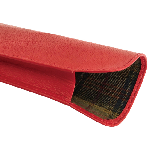 鹿革使用の差し込み式メガネケース（眼鏡ケース）「F-3スコット」