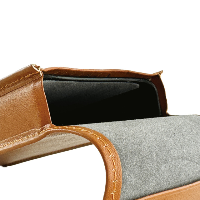 縦型で使いやすくシンプルな本革製のメガネケース（眼鏡ケース）　F-9　「ロイヤル」