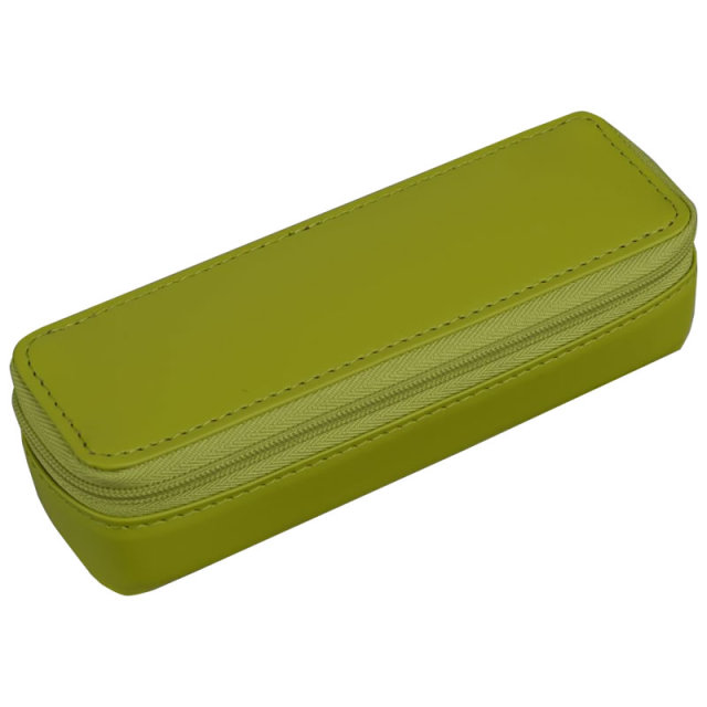 天然の革が持つ質感や光沢はそのままにビビッドなカラーリングのメガネケース（眼鏡ケース）F-301　オプチカルポーチ