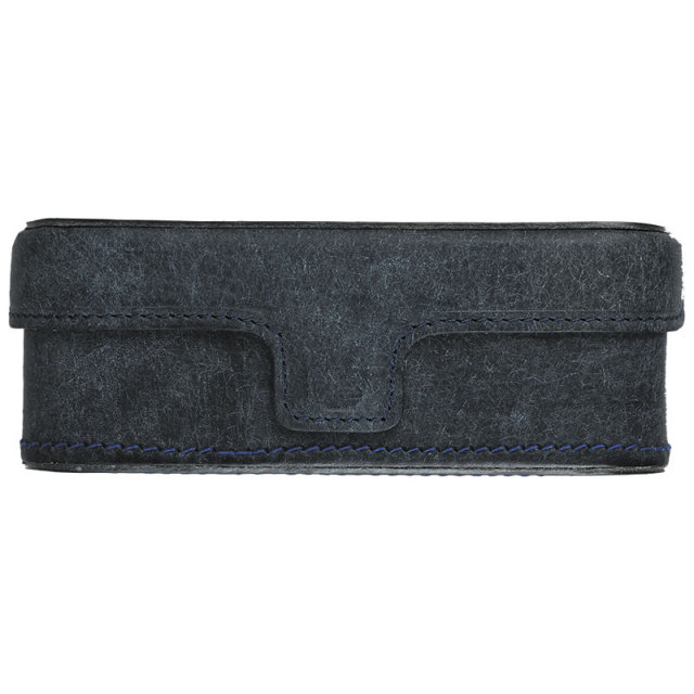 【高級】使い込むと光沢と艶が出るプエブロ革のメガネケース（眼鏡ケース）　F-501「ガット」