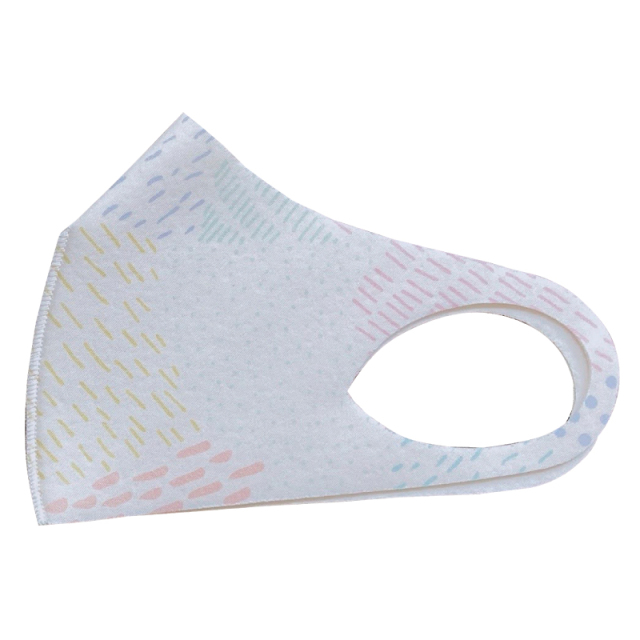 抗菌加工、洗濯可能、優れた伸縮性、3Dデザインのファッションマスク「FM-9ファッションマスクM」