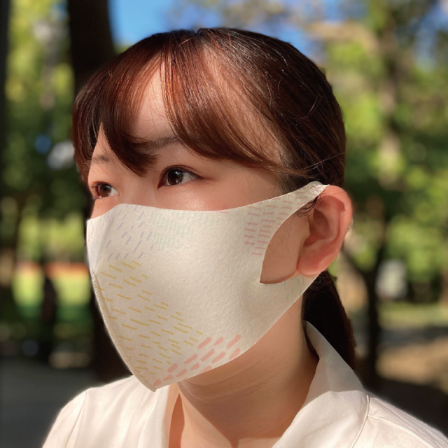 抗菌加工、洗濯可能、優れた伸縮性、3Dデザインのファッションマスク「FM-9ファッションマスクM」