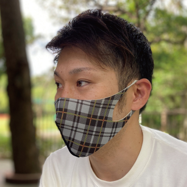 抗菌加工、洗濯可能、優れた伸縮性、3Dデザインのファッションマスク「FM-10ファッションマスクＬ」