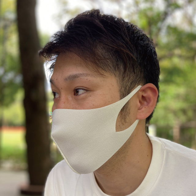 抗菌加工、洗濯可能、優れた伸縮性、3Dデザインのファッションマスク「FM-10ファッションマスクＬ」